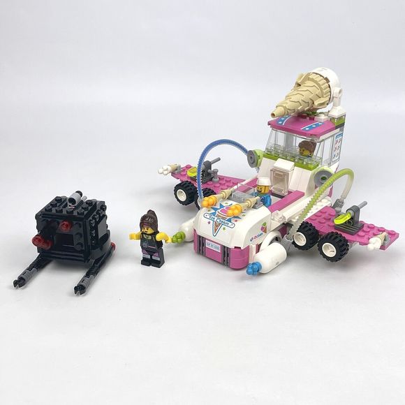 Lego Movie 70804 Ice Cream Machine Complete 2 in 1 Set w/ Figures Manuals & Box - Picture 2 of 16